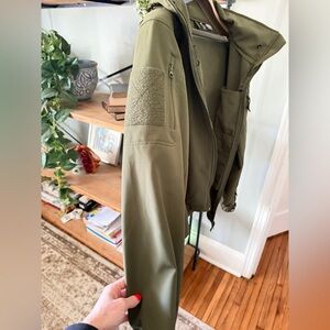 Helikon Army Green Zip Up Jacket